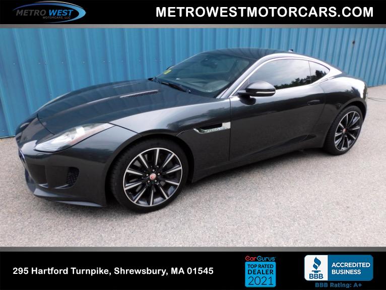 Used 2016 Jaguar F-type S RWD Used 2016 Jaguar F-type S RWD for sale  at Metro West Motorcars LLC in Shrewsbury MA 1