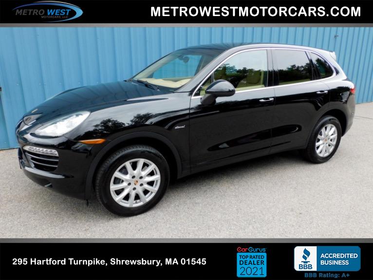 Used Used 2014 Porsche Cayenne Diesel AWD for sale $15,900 at Metro West Motorcars LLC in Shrewsbury MA