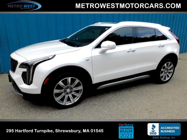 Used Used 2020 Cadillac Xt4 Premium Luxury AWD for sale $19,900 at Metro West Motorcars LLC in Shrewsbury MA