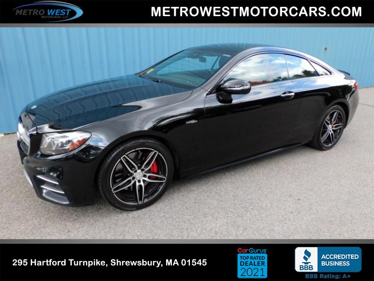 Used 2019 Mercedes-Benz E-class AMG E 53 4MATIC+ Coupe Used 2019 Mercedes-Benz E-class AMG E 53 4MATIC+ Coupe for sale  at Metro West Motorcars LLC in Shrewsbury MA 1