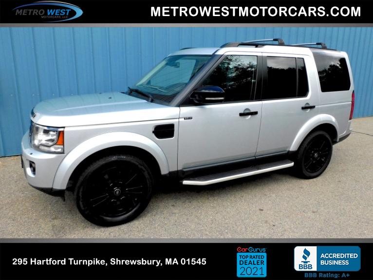 Used Used 2015 Land Rover Lr4 HSE LUX for sale $15,900 at Metro West Motorcars LLC in Shrewsbury MA