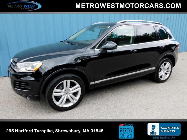 Used Used 2013 Volkswagen Touareg TDI Executive for sale $11,900 at Metro West Motorcars LLC in Shrewsbury MA