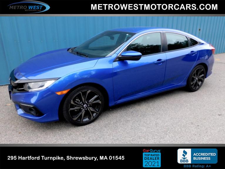 Used Used 2019 Honda Civic Sedan Sport CVT for sale Call for price at Metro West Motorcars LLC in Shrewsbury MA