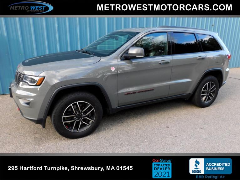 Used Used 2021 Jeep Grand Cherokee Trailhawk 4x4 for sale $29,900 at Metro West Motorcars LLC in Shrewsbury MA