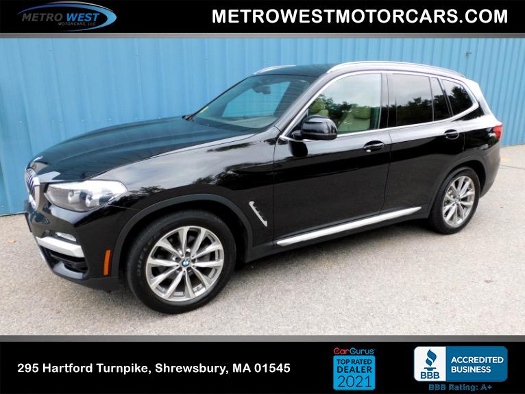 Used 2019 BMW X3 xDrive30i Sports Activity Vehicle Used 2019 BMW X3 xDrive30i Sports Activity Vehicle for sale  at Metro West Motorcars LLC in Shrewsbury MA 1