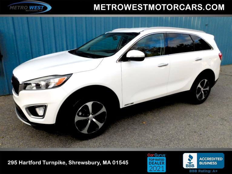 Used 2016 Kia Sorento EX 3.3 AWD Used 2016 Kia Sorento EX 3.3 AWD for sale  at Metro West Motorcars LLC in Shrewsbury MA 1