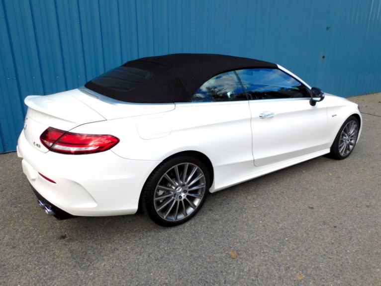 Used 2019 Mercedes-Benz C-class AMG C 43 4MATIC Cabriolet Used 2019 Mercedes-Benz C-class AMG C 43 4MATIC Cabriolet for sale  at Metro West Motorcars LLC in Shrewsbury MA 10