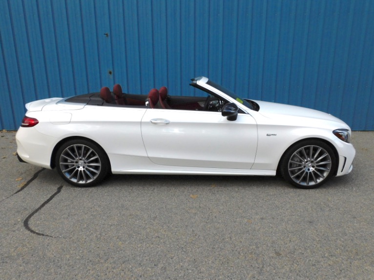 Used 2019 Mercedes-Benz C-class AMG C 43 4MATIC Cabriolet Used 2019 Mercedes-Benz C-class AMG C 43 4MATIC Cabriolet for sale  at Metro West Motorcars LLC in Shrewsbury MA 11