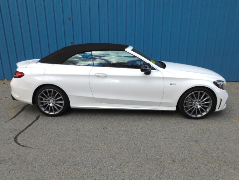 Used 2019 Mercedes-Benz C-class AMG C 43 4MATIC Cabriolet Used 2019 Mercedes-Benz C-class AMG C 43 4MATIC Cabriolet for sale  at Metro West Motorcars LLC in Shrewsbury MA 12