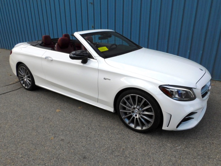 Used 2019 Mercedes-Benz C-class AMG C 43 4MATIC Cabriolet Used 2019 Mercedes-Benz C-class AMG C 43 4MATIC Cabriolet for sale  at Metro West Motorcars LLC in Shrewsbury MA 13