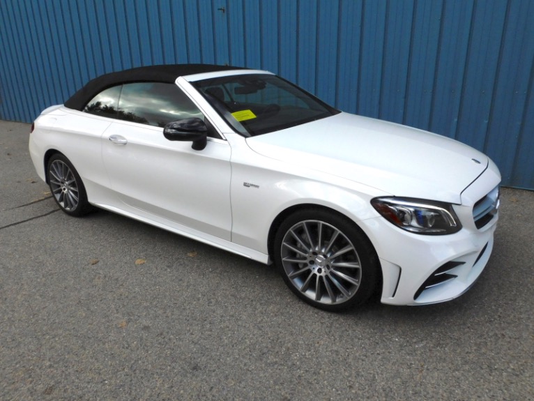 Used 2019 Mercedes-Benz C-class AMG C 43 4MATIC Cabriolet Used 2019 Mercedes-Benz C-class AMG C 43 4MATIC Cabriolet for sale  at Metro West Motorcars LLC in Shrewsbury MA 14