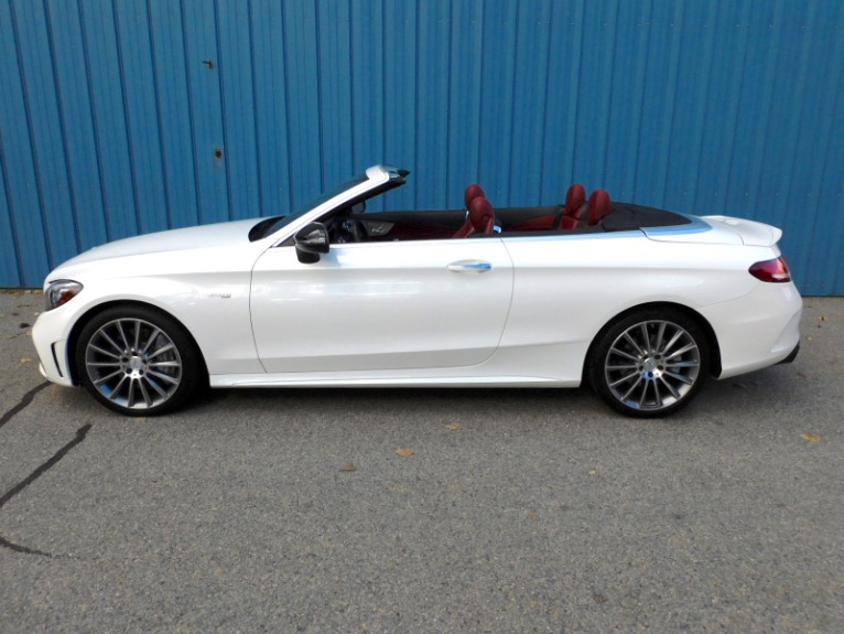 Used 2019 Mercedes-Benz C-class AMG C 43 4MATIC Cabriolet Used 2019 Mercedes-Benz C-class AMG C 43 4MATIC Cabriolet for sale  at Metro West Motorcars LLC in Shrewsbury MA 3