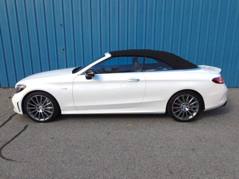 Used 2019 Mercedes-Benz C-class AMG C 43 4MATIC Cabriolet Used 2019 Mercedes-Benz C-class AMG C 43 4MATIC Cabriolet for sale  at Metro West Motorcars LLC in Shrewsbury MA 4