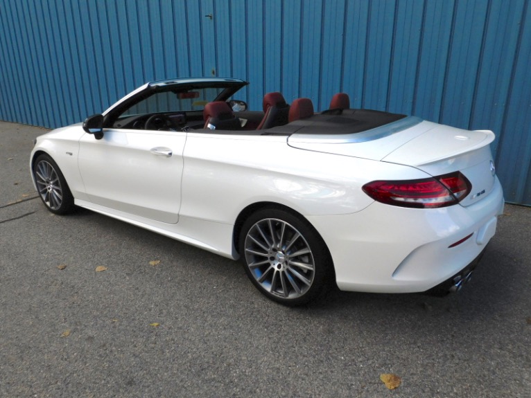 Used 2019 Mercedes-Benz C-class AMG C 43 4MATIC Cabriolet Used 2019 Mercedes-Benz C-class AMG C 43 4MATIC Cabriolet for sale  at Metro West Motorcars LLC in Shrewsbury MA 5