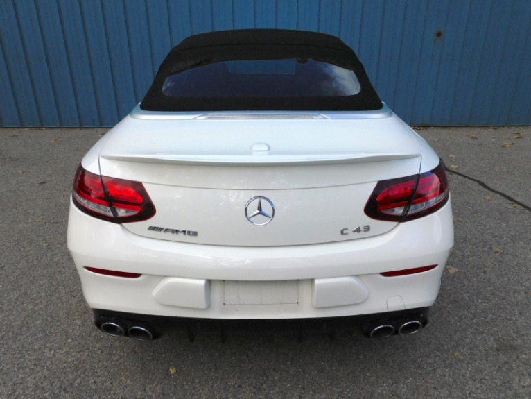 Used 2019 Mercedes-Benz C-class AMG C 43 4MATIC Cabriolet Used 2019 Mercedes-Benz C-class AMG C 43 4MATIC Cabriolet for sale  at Metro West Motorcars LLC in Shrewsbury MA 8