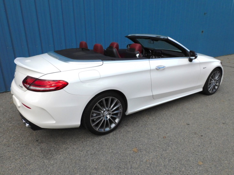 Used 2019 Mercedes-Benz C-class AMG C 43 4MATIC Cabriolet Used 2019 Mercedes-Benz C-class AMG C 43 4MATIC Cabriolet for sale  at Metro West Motorcars LLC in Shrewsbury MA 9