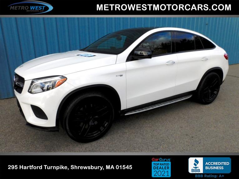 Used Used 2019 Mercedes-Benz Gle AMG GLE 43 4MATIC Coupe for sale $36,900 at Metro West Motorcars LLC in Shrewsbury MA