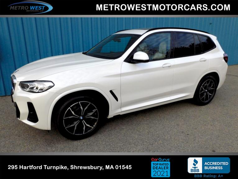 Used Used 2022 BMW X3 xDrive30i Sports Activity Vehicle for sale $36,900 at Metro West Motorcars LLC in Shrewsbury MA