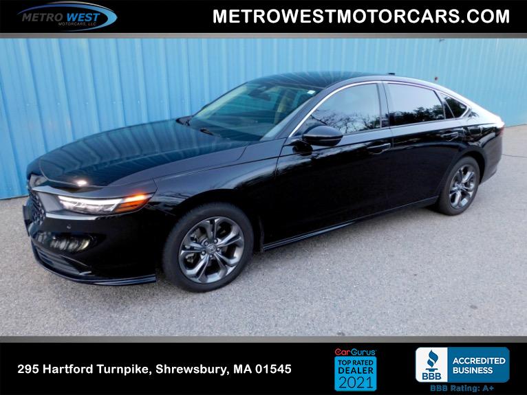 Used Used 2023 Honda Accord Hybrid EX-L Sedan for sale $29,900 at Metro West Motorcars LLC in Shrewsbury MA