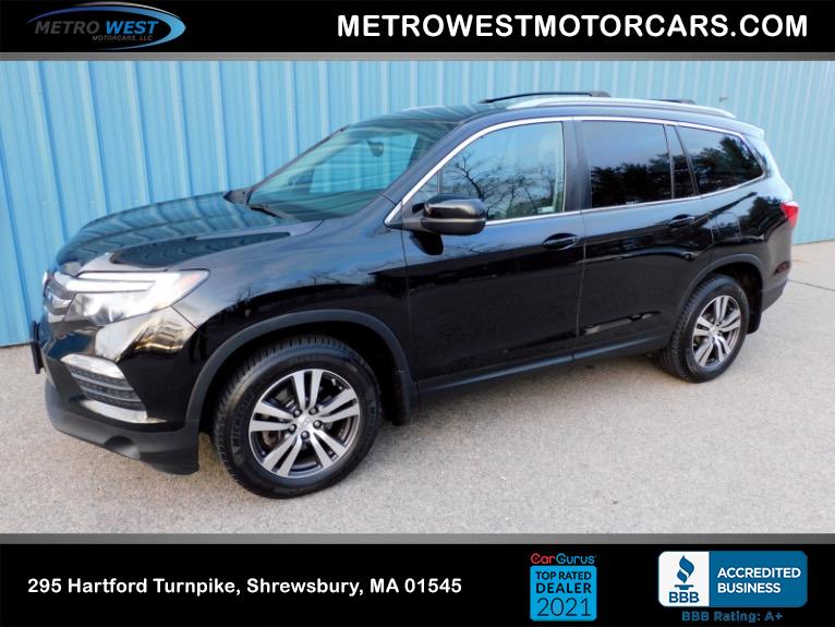 Used Used 2018 Honda Pilot EX-L AWD for sale $19,900 at Metro West Motorcars LLC in Shrewsbury MA