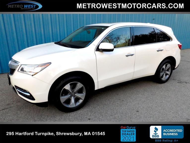 Used Used 2014 Acura Mdx SH-AWD 4dr for sale $13,800 at Metro West Motorcars LLC in Shrewsbury MA