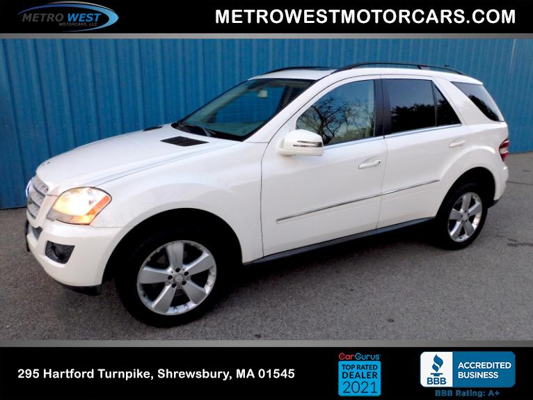 Used Used 2011 Mercedes-Benz M-class ML 350 4MATIC for sale $8,900 at Metro West Motorcars LLC in Shrewsbury MA