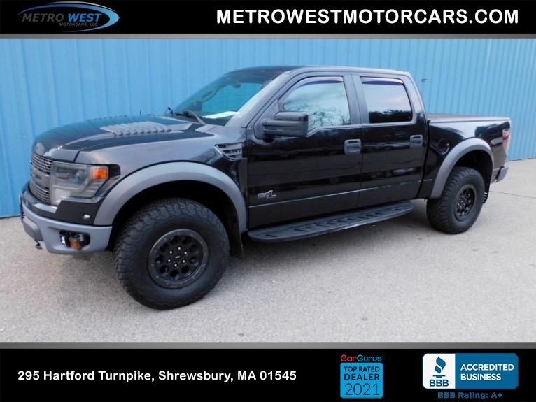 Used Used 2014 Ford F-150 SVT Raptor SuperCrew 4WD for sale $32,900 at Metro West Motorcars LLC in Shrewsbury MA