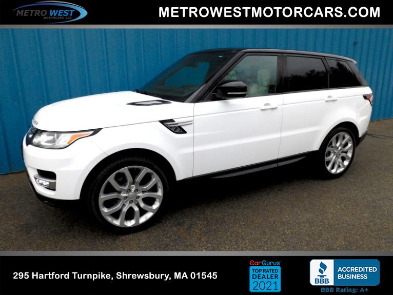 Used 2015 Land Rover Range Rover Sport HSE Used 2015 Land Rover Range Rover Sport HSE for sale  at Metro West Motorcars LLC in Shrewsbury MA 1