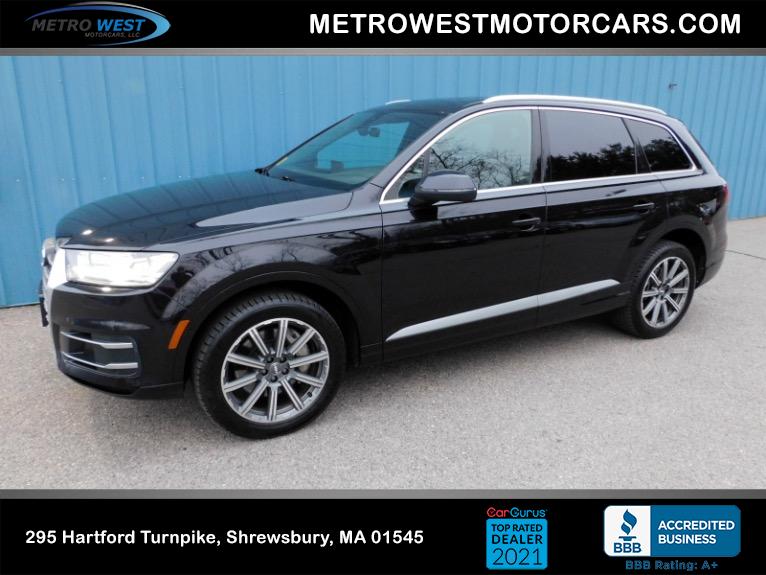 Used Used 2019 Audi Q7 Premium Plus 45 TFSI quattro for sale $20,900 at Metro West Motorcars LLC in Shrewsbury MA