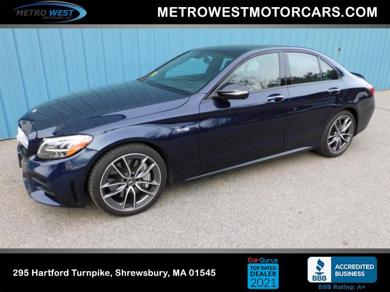 Used Used 2020 Mercedes-Benz C-Class AMG C 43 4MATIC for sale $39,900 at Metro West Motorcars LLC in Shrewsbury MA