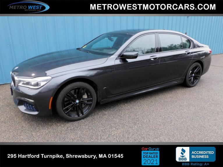 Used Used 2018 BMW 7 Series 750i xDrive Sedan for sale $25,900 at Metro West Motorcars LLC in Shrewsbury MA