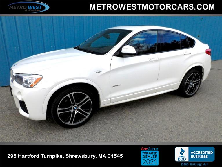 Used Used 2015 BMW X4 xDrive28i AWD M Sport for sale $15,900 at Metro West Motorcars LLC in Shrewsbury MA