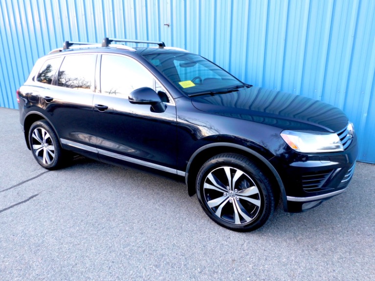 Used 2017 Volkswagen Touareg V6 Wolfsburg Edition Used 2017 Volkswagen Touareg V6 Wolfsburg Edition for sale  at Metro West Motorcars LLC in Shrewsbury MA 7