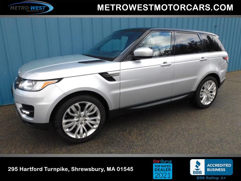 Used 2017 Land Rover Range Rover Sport Td6 Diesel SE Used 2017 Land Rover Range Rover Sport Td6 Diesel SE for sale  at Metro West Motorcars LLC in Shrewsbury MA 1