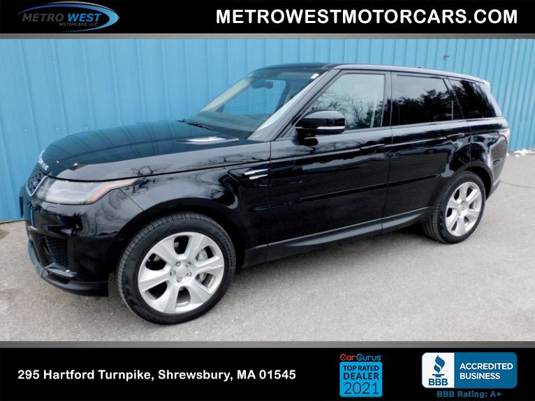 Used 2020 Land Rover Range Rover Sport Turbo i6 MHEV SE Used 2020 Land Rover Range Rover Sport Turbo i6 MHEV SE for sale  at Metro West Motorcars LLC in Shrewsbury MA 1