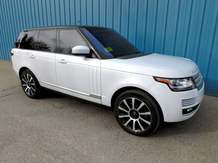 Used 2016 Land Rover Range Rover Td6 Diesel HSE Used 2016 Land Rover Range Rover Td6 Diesel HSE for sale  at Metro West Motorcars LLC in Shrewsbury MA 7