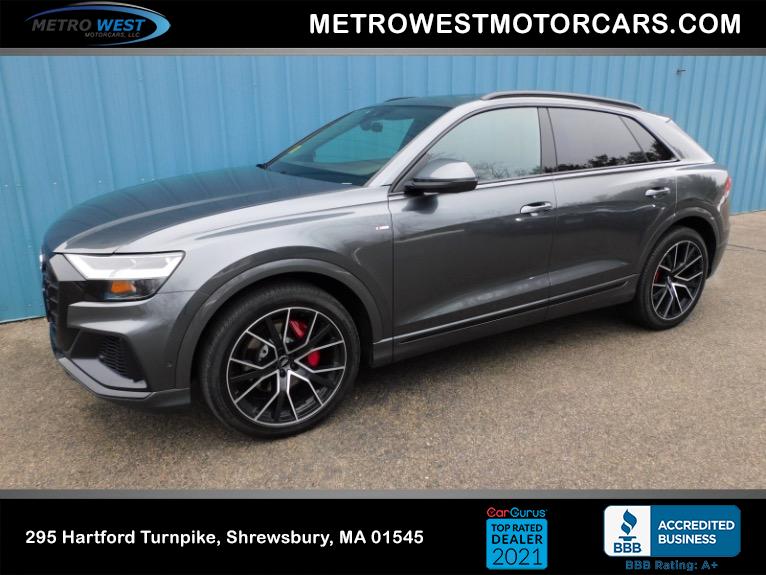 Used Used 2019 Audi Q8 Premium Plus 55 TFSI quattro for sale $29,900 at Metro West Motorcars LLC in Shrewsbury MA