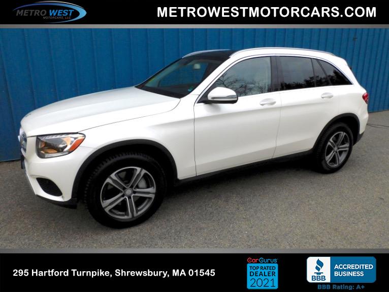 Used Used 2016 Mercedes-Benz GLC GLC 300 4MATIC for sale Call for price at Metro West Motorcars LLC in Shrewsbury MA