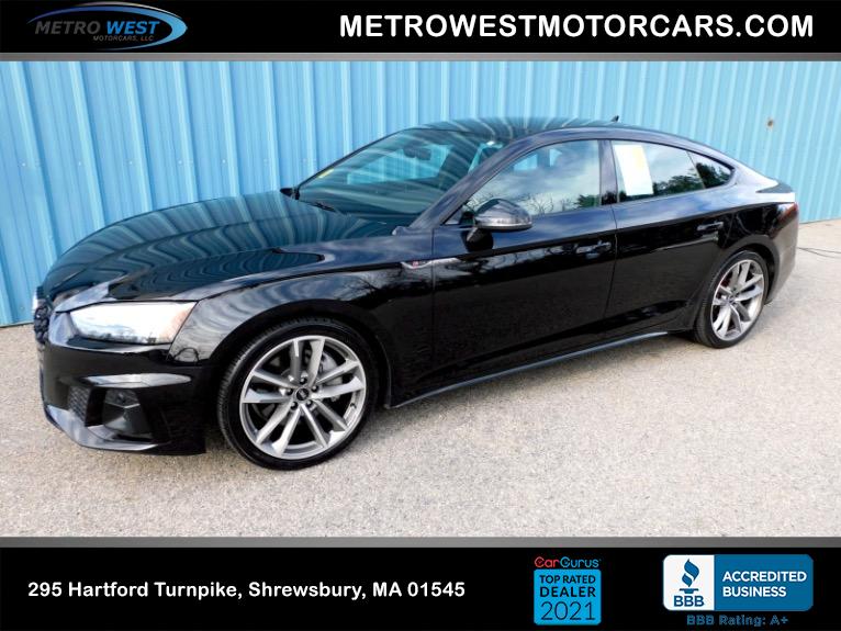 Used Used 2021 Audi A5 Sportback S line Premium Plus 45 TFSI quattro for sale Call for price at Metro West Motorcars LLC in Shrewsbury MA