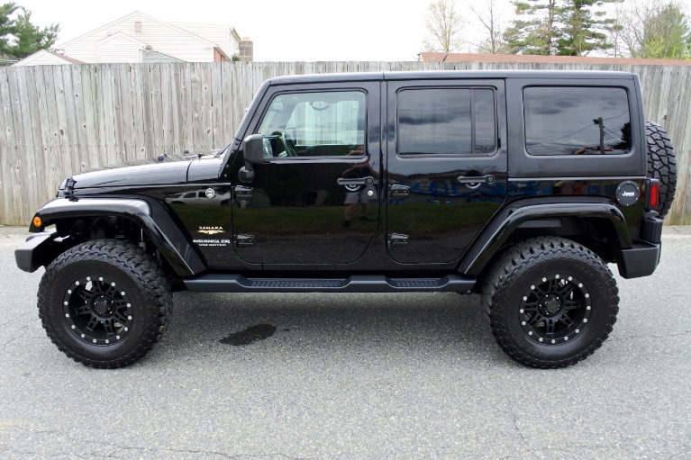 Used 2015 Jeep Wrangler Unlimited Sahara AWD Used 2015 Jeep Wrangler Unlimited Sahara AWD for sale  at Metro West Motorcars LLC in Shrewsbury MA 2