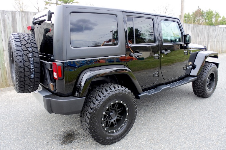 Used 2015 Jeep Wrangler Unlimited Sahara AWD For Sale ($25,800) | Metro ...