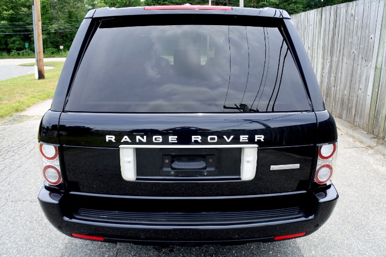 Used 2012 Land Rover Range Rover Supercharged Used 2012 Land Rover Range Rover Supercharged for sale  at Metro West Motorcars LLC in Shrewsbury MA 4