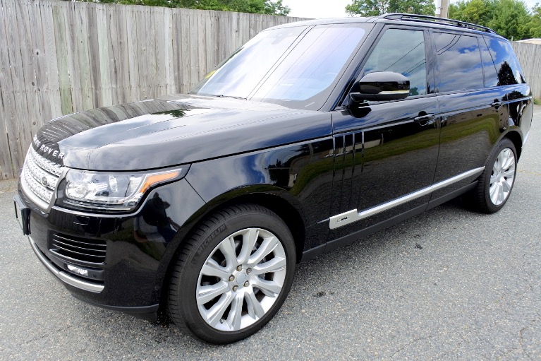 Used 2017 Land Rover Range Rover V8 Supercharged LWB Used 2017 Land Rover Range Rover V8 Supercharged LWB for sale  at Metro West Motorcars LLC in Shrewsbury MA 1