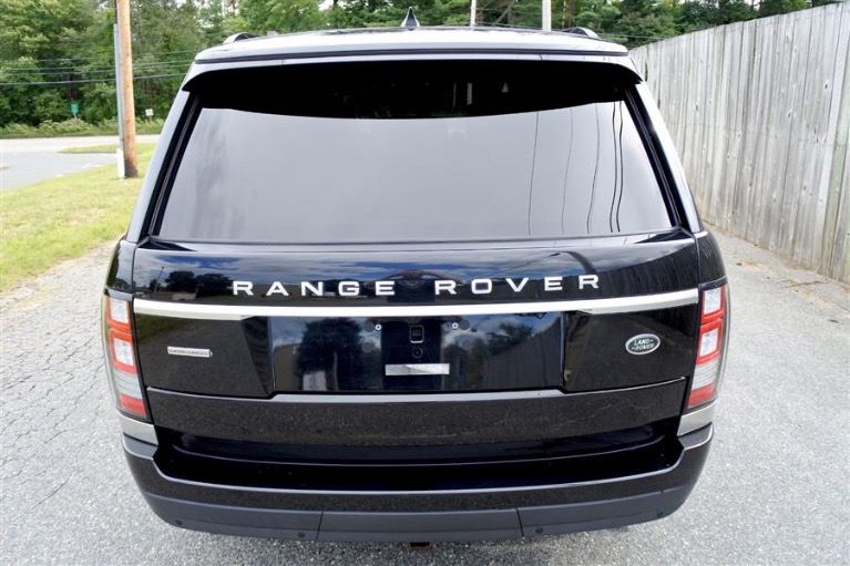 Used 2016 Land Rover Range Rover Supercharged LWB Used 2016 Land Rover Range Rover Supercharged LWB for sale  at Metro West Motorcars LLC in Shrewsbury MA 4