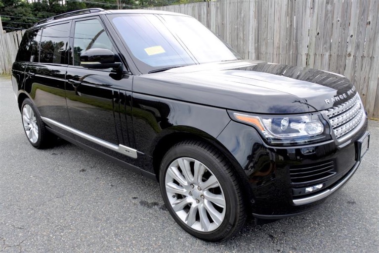 Used 2016 Land Rover Range Rover Supercharged LWB Used 2016 Land Rover Range Rover Supercharged LWB for sale  at Metro West Motorcars LLC in Shrewsbury MA 7