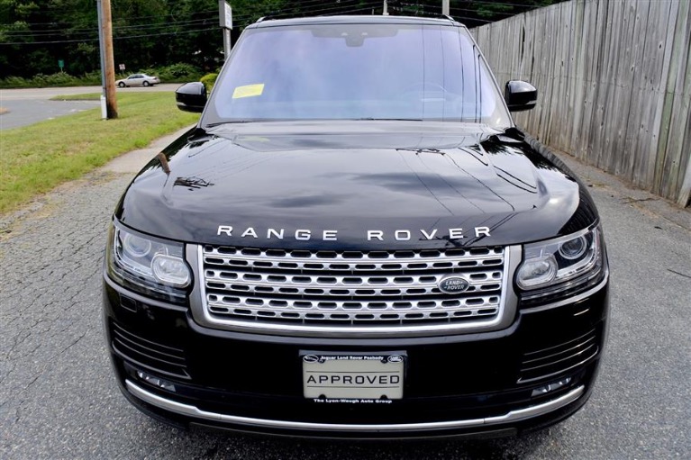 Used 2016 Land Rover Range Rover Supercharged LWB Used 2016 Land Rover Range Rover Supercharged LWB for sale  at Metro West Motorcars LLC in Shrewsbury MA 8