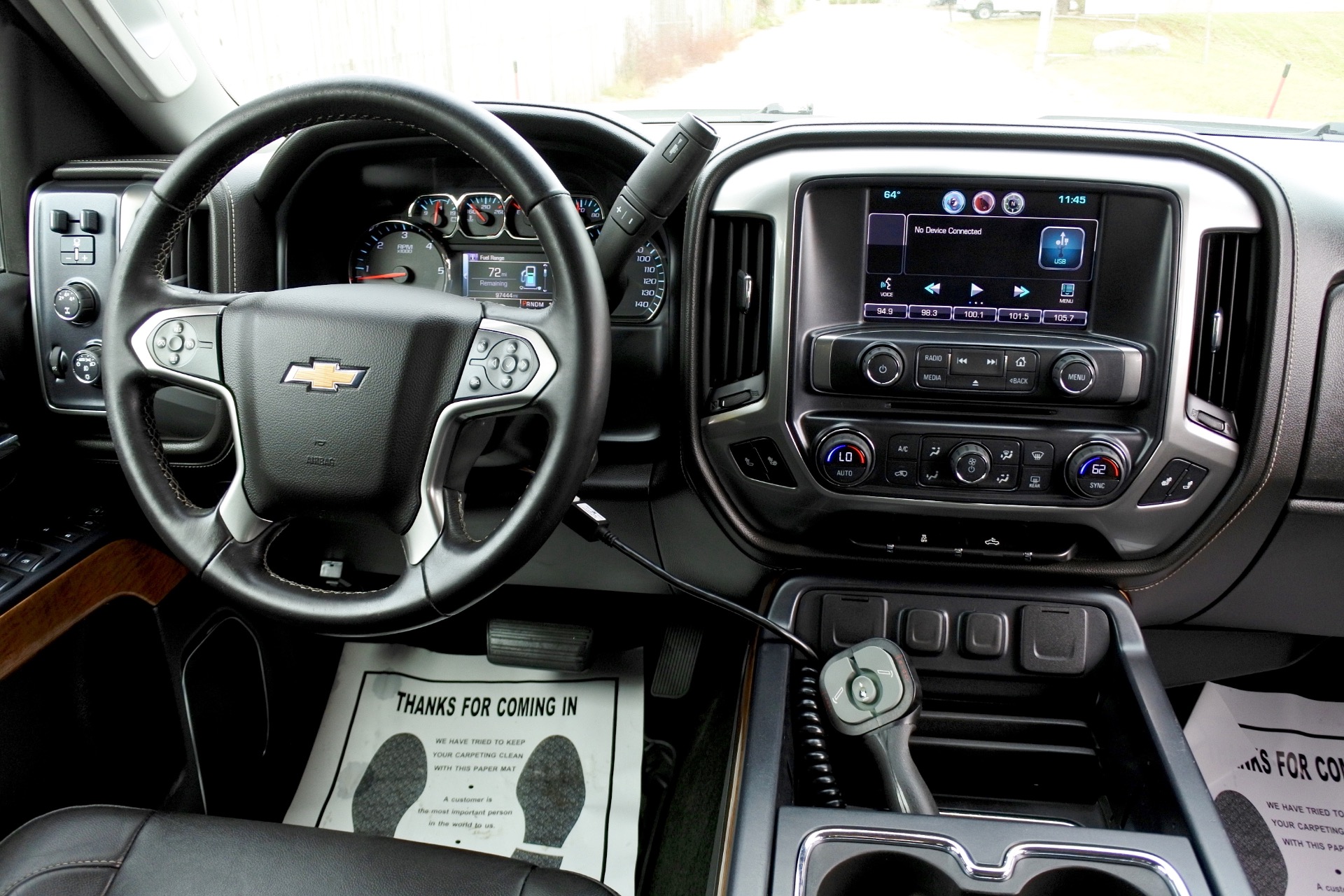 Used 2015 Chevrolet Silverado 2500hd 4WD Double Cab 144.2' LTZ For Sale ...